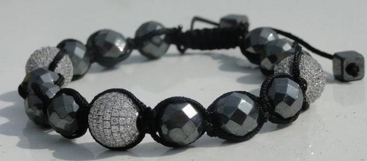 Men's shamballa bracelet