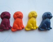 Puppy Crayons Set of 4. Use For Party Favors, Stocking Stuffers, Advent Calendars Il_170x135