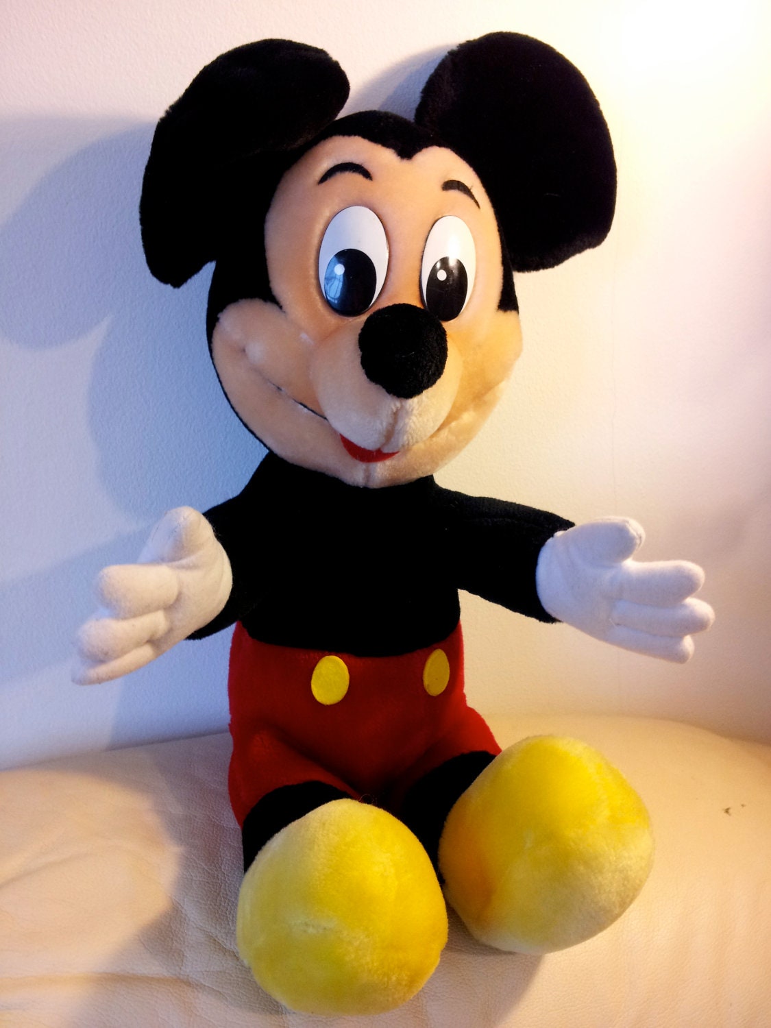 vintage mickey mouse plush