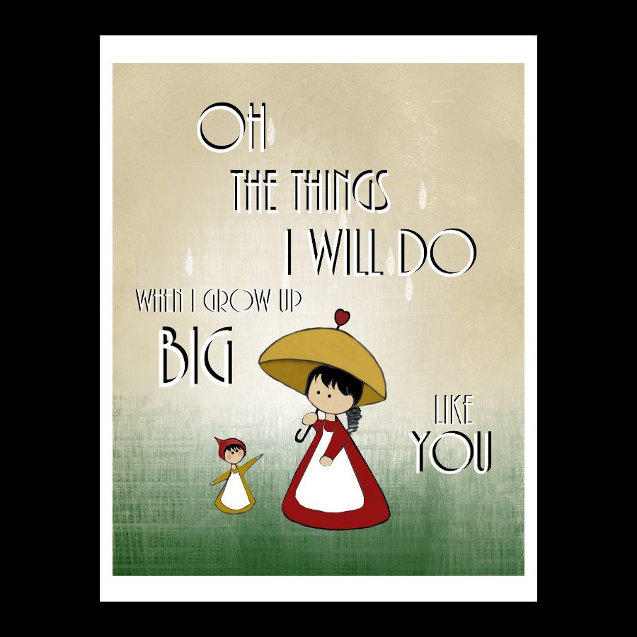 Quote Art - Girl Art - Prints and Posters - Girls Room - Nursery Art ...