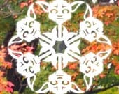 Star Wars Snowflake Window Cling Decals: Set 1