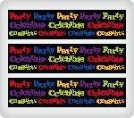 GRAD PARTY - Celebrate Borders Edible Image Cake Topper Il_570xn