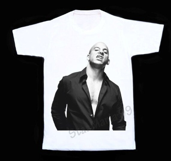 vin diesel white t shirt