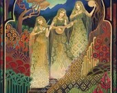 Sisters of Mercy Music Goddess Art 11x14 Print