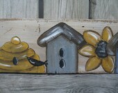 Saying Sign Large Barnwood Art Painting Scripture Verse Psalm 118