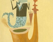 If you rub a Calabash pipe three times a tiny merman will appear and grant you one half of a wish depending on his mood.