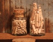 100 Mini Clothespins Natural Wood 1" Il_170x135