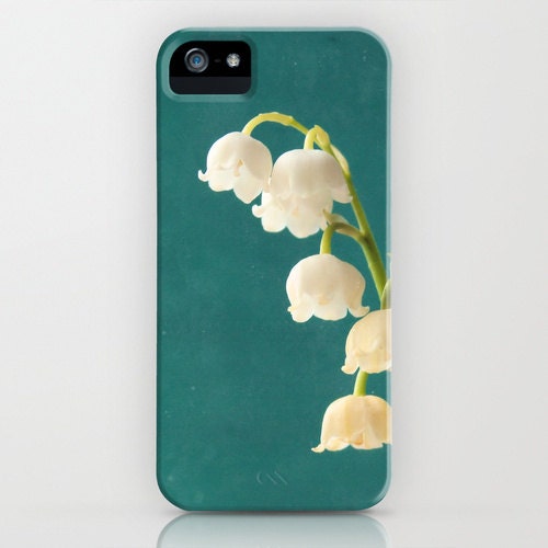 iPhone 5 Cell Phone Case - Botanical Photography - Lily of the Valley