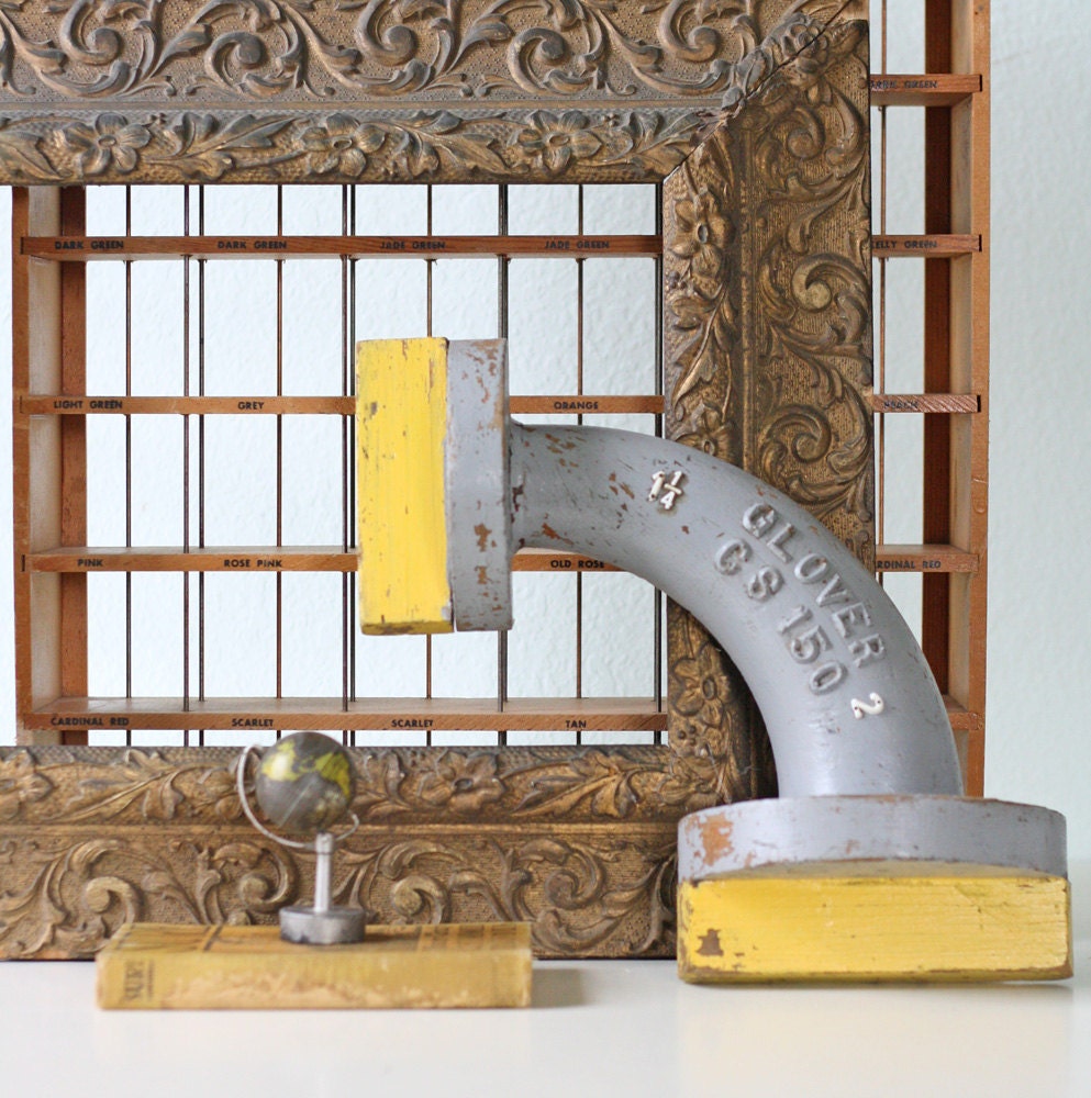 Vintage Wooden Factory Mold