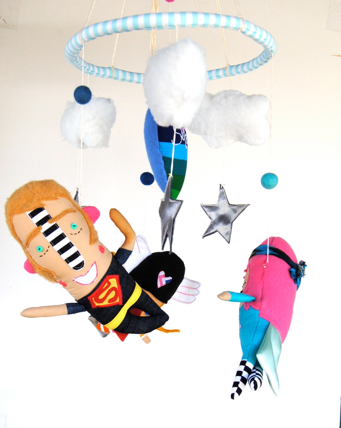 Super Hero Personalized Family Mobile