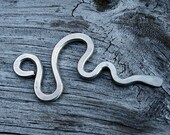 Sexy Silver Squiggle Pendant