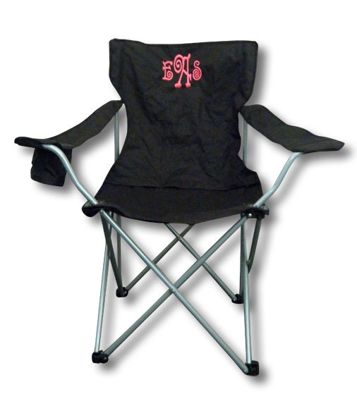 Monogrammed Folding Chair by MonogramsEtcNC on Etsy