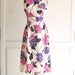 vintage 60s maxi floral day dress small