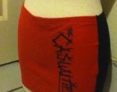 Casualties Half Red n Black Skirt