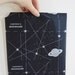Pack Vintage Carbon Paper Mid Century Office Accessories Carter's Ink Company Midnight Black Night Planet Astronomy Galaxy Star Art Craft