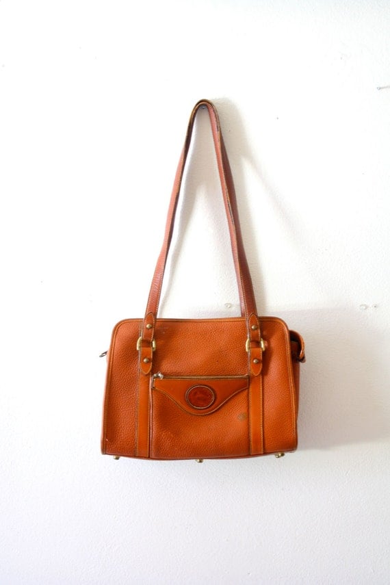 dooney & bourke brown leather purse