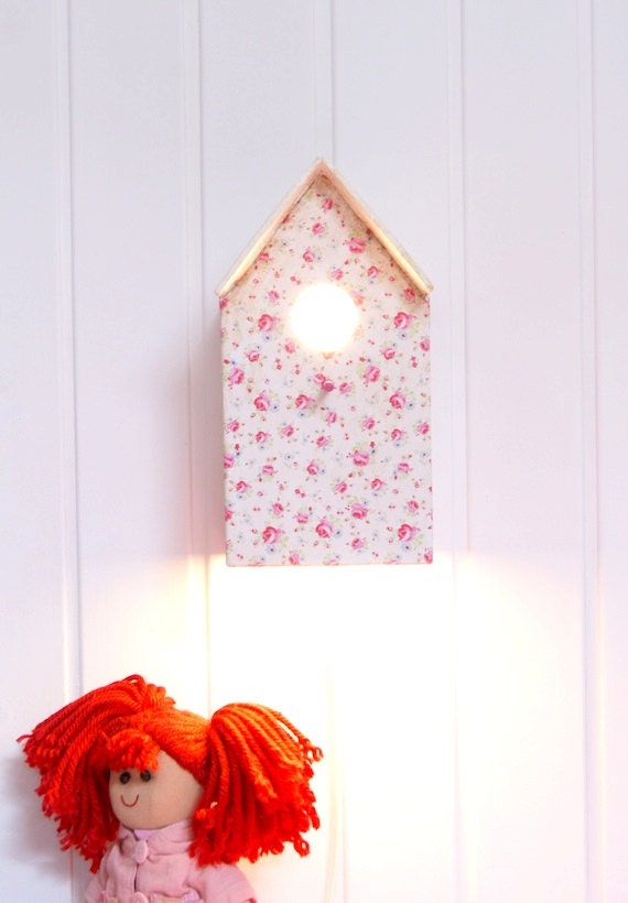 Liberty flowers Birdhouse lamp