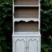 RESERVED Tabbs Gustavian Collection French Poem Bookcase Hutch Pantry
