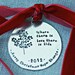 Personalized Ornament Hand Stamped Ornament Christmas Ornament