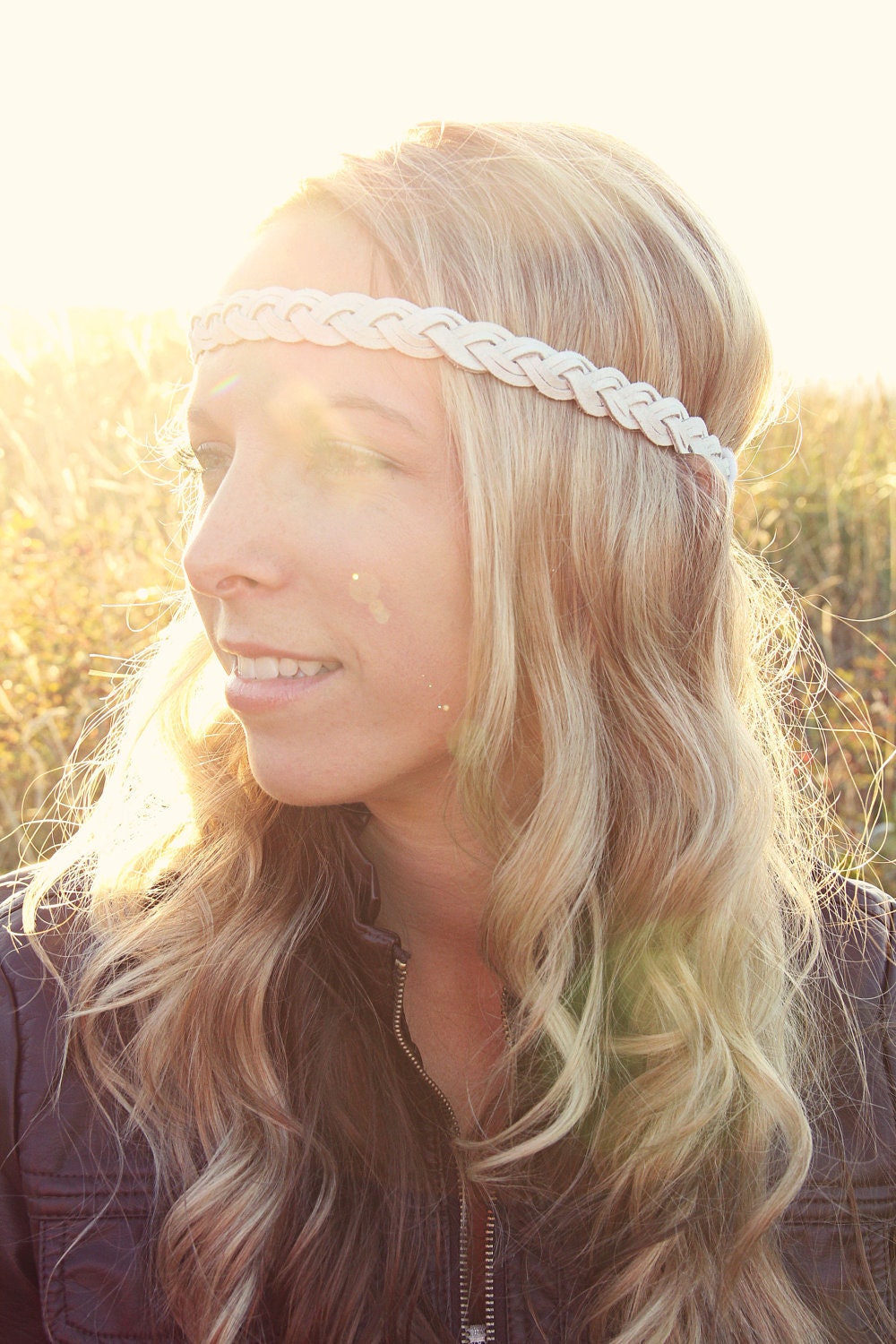 Black Braid Headband