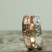 Gold Silver Stacking Rings Stackable Ring Set