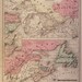 1860 CANADIAN MAP BRITISH Provinces Maritime Colton Great Details