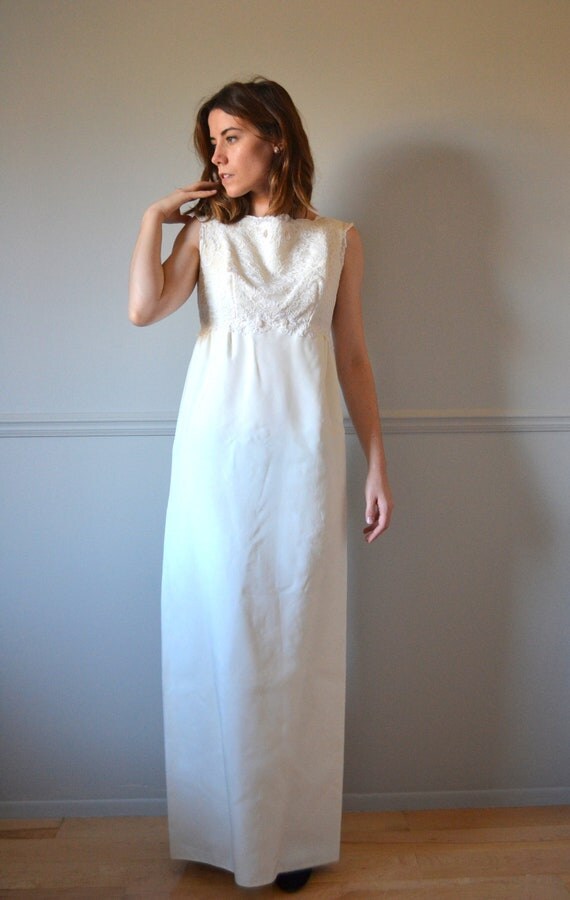 60s Wedding Dress 1960s Wedding Dress 60s By BreanneFaouzi