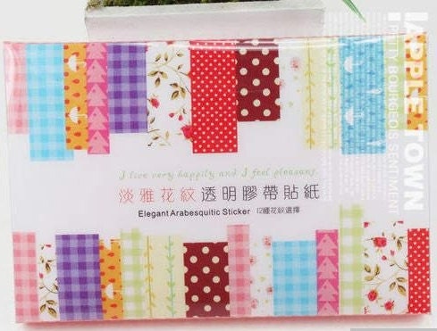 Flowers, Pastel, Colorful Deco Sticker Sheets for Paper Projects