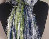 Seattle Seahawks - Football Scarves NFL Scarfs - Navy, Green, Grey, and White