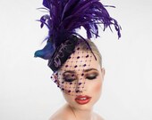 Fantasy Bird Fascinator, Headpiece, Cocktail hat