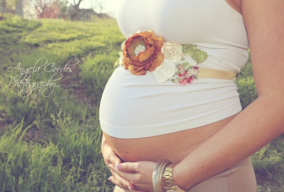 RTS Maternity Sash Baby Boy Baby Girl Country Morning Maternity Sash, Bridal Sash, Newborn