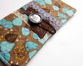 Leaves and Lace Clutch Wallet