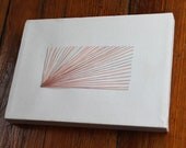 Modern Linear String Art