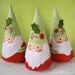 felt embroidered NOM gnome doll PDF pattern
