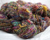 Helping A Sister Out - 200g Recycled Sari fiber Yarn - Free Shipping