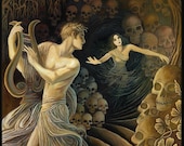 Orpheus and Eurydice 8x10 Greek Mythology Fine Art Print