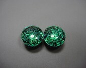 16mm Lemon Lime Galaxy on Black DF