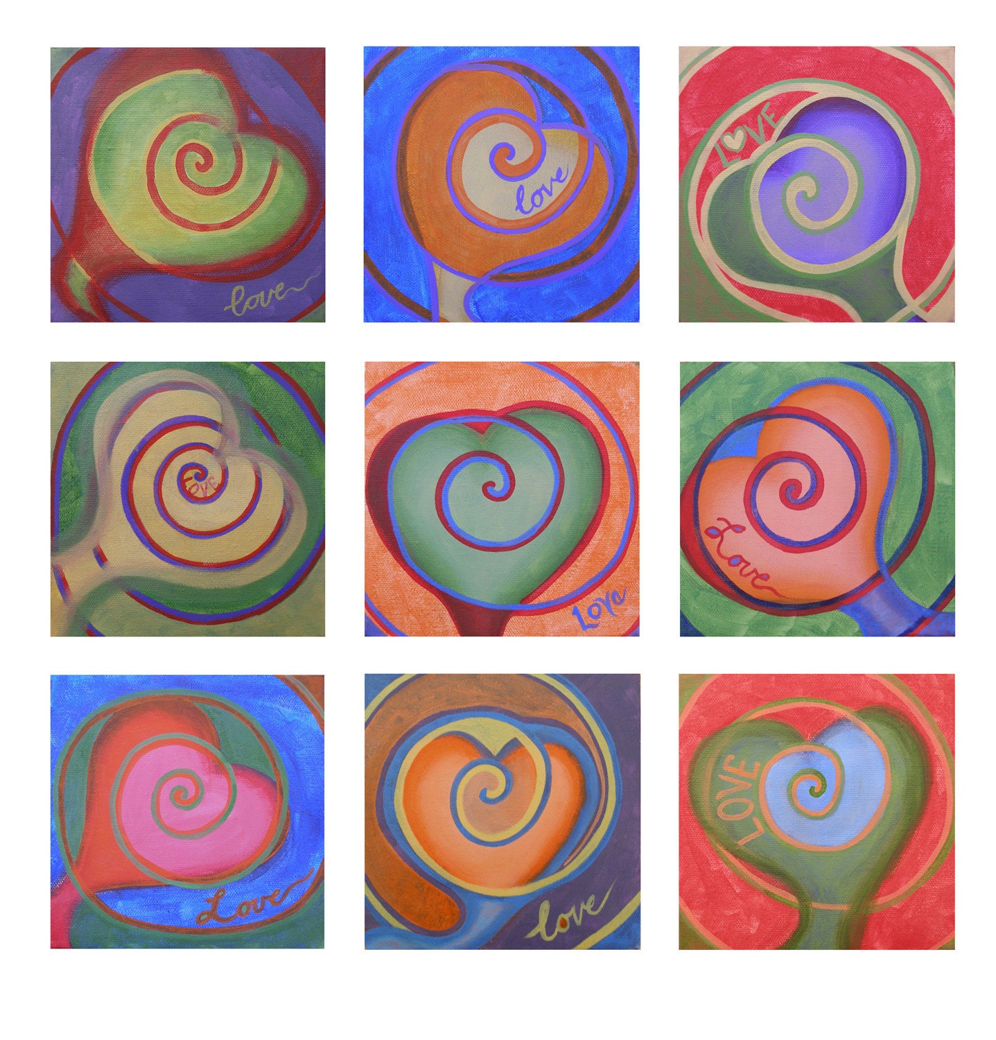All About Love giclee poster