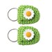 Keychain Coin Holders, set of 2 identical Keychain Coin Holders (W-KCN-083), cute keychains, women teen accessories