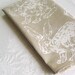 bunny bandana in dove gray