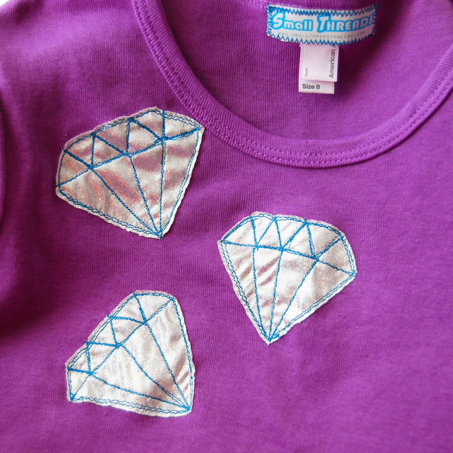 Diamond Girl - Girly Tee