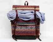 The Wayfarer Backpack in Limited Edition Wool Print