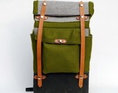 The Olive Felt Camper