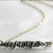 Oxidized Sterling Silver Hand Coiled Necklace - Jewelry by Jason Stroud