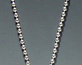 Sterling Chain UPGRADE WITH PENDANT Choose Your Length