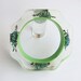 Green lucite bracelet with real insects