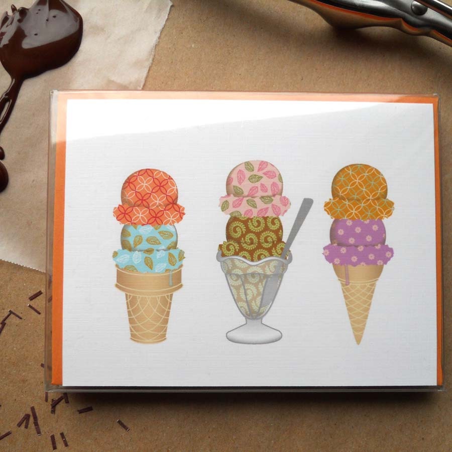 Ice Cream-Set of 10