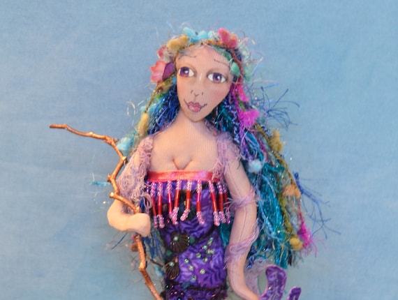 Mermaid Pincushion- Violet