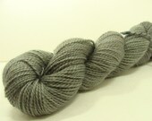 SALE Hand Dyed Mohair Merino Worsted Weight - Silver Dollar Semi Solid Knit with a Classic yarn