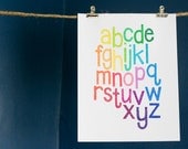 The Happy Alphabet - Rainbow Bright 8 x 10